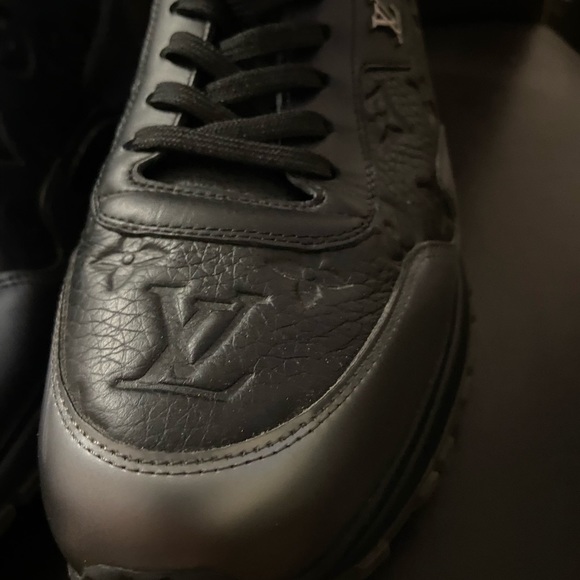 Black Louis Vuitton Run Away sneakers - Picture 7 of 8